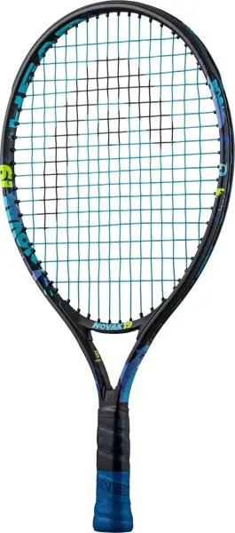 Ракетка для тенниса детская Head NOVAK 19 черно-сине-лимонная 235034