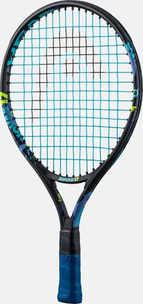 Ракетка для тенниса детская Head NOVAK 17 черно-сине-лимонная 235044
