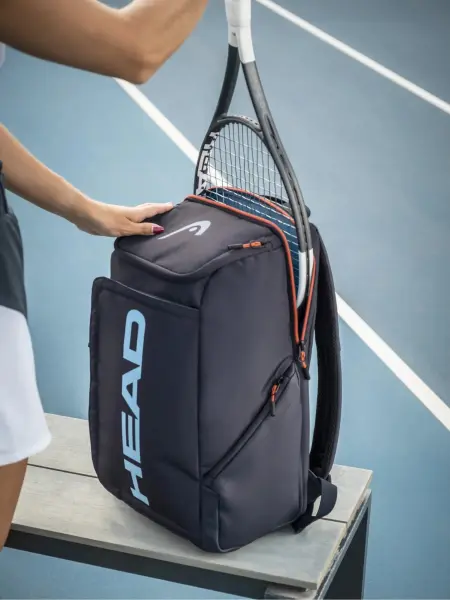 Рюкзак Head PRO BACKPACK 28L темно-сине-голубо-оранжевый 260156