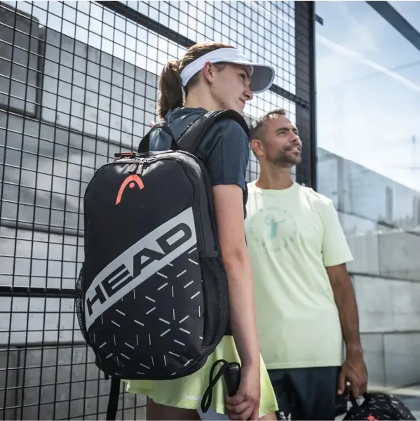 Рюкзак Head TEAM BACKPACK 21L чорно-срібно-жовтогарячий 262244 bkcc