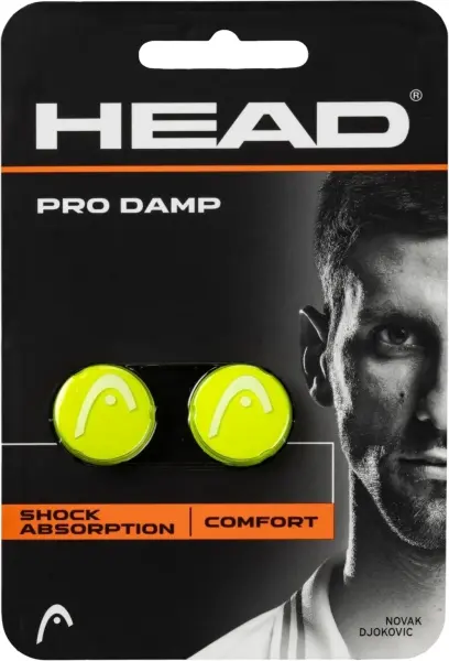 Віброгасники для ракеток Head PRO DAMP лимонні (2 штуки) 285515 LY