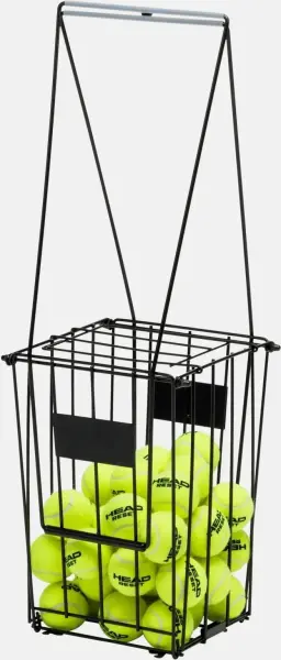 Кошик (візок) для тенісних м'ячів Head BALL BASKET WITH SEPARATOR чорний 287352