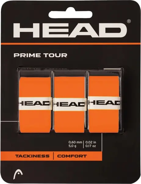 Обмотки для ракеток Head PRIME TOUR оранжеві (3 штуки) 285-621 OR