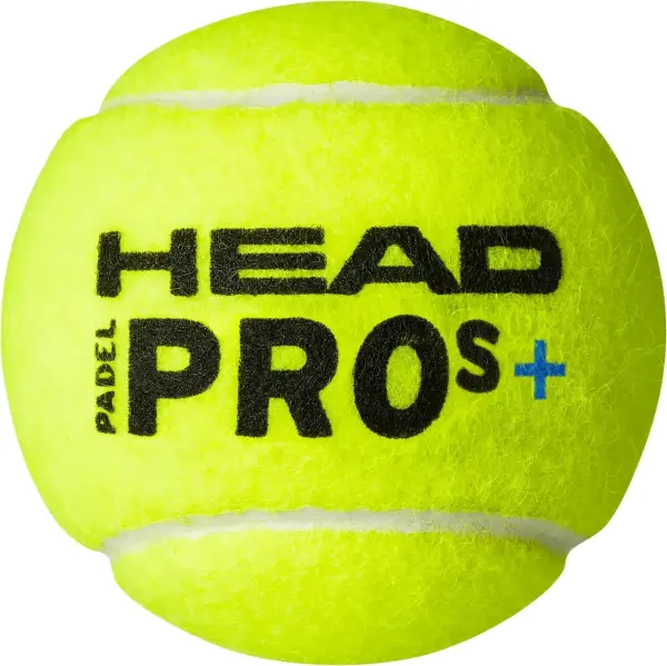 Набір м'ячів для падел-теніс Head PADEL PRO S+ жовтий (3 штуки) 540303