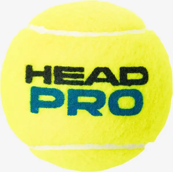 Набір м'ячів для тенісу Head PRO жовтий (3 штуки) 571603