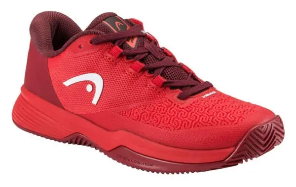 Кроссовки теннисные детские Head REVOLT PRO 5.0 CLAY JUNIOR красно-бордовые 275236
