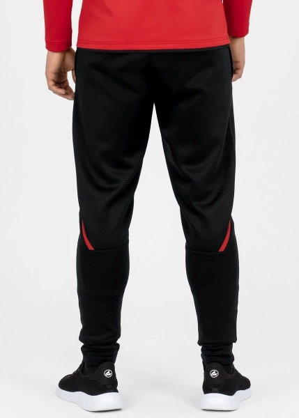 Спортивні штани тренувальні Jako CHALLENGE чорно-червоні 8421-812.