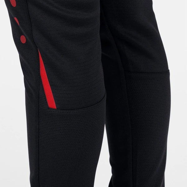 Спортивні штани тренувальні Jako CHALLENGE чорно-червоні 8421-812.
