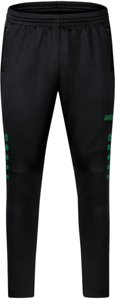 Спортивные штаны тренировочные Jako CHALLENGE черно-зеленые 8421-813