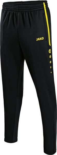 Спортивные штаны тренировочные детские Jako ACTIVE черно-желтые 8495-33
