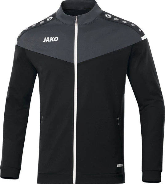 Олімпійка (мастерка) дитяча Jako CHAMP 2.0 чорна 9320-08