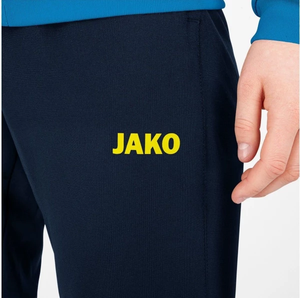 Спортивные штаны женские Jako CHALLENGE темно-сине-желтые 9221-904
