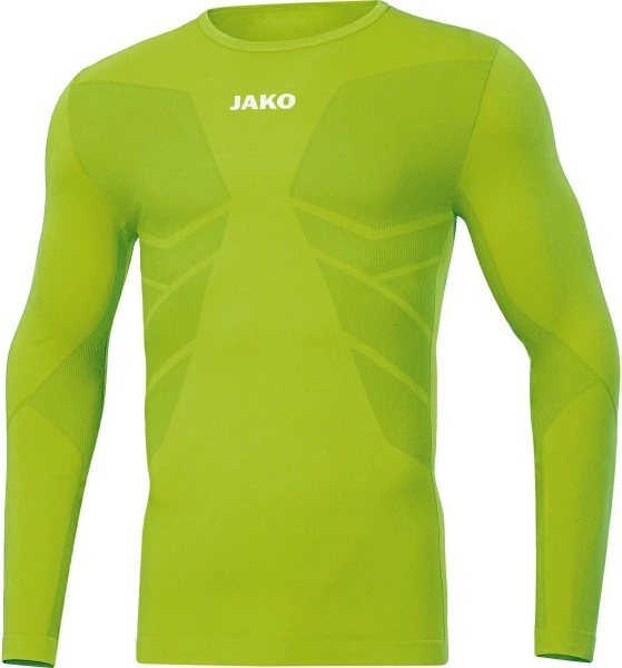 Термобелье футболка с длинным рукавом Jako COMFORT 2.0 зеленая 6455-25