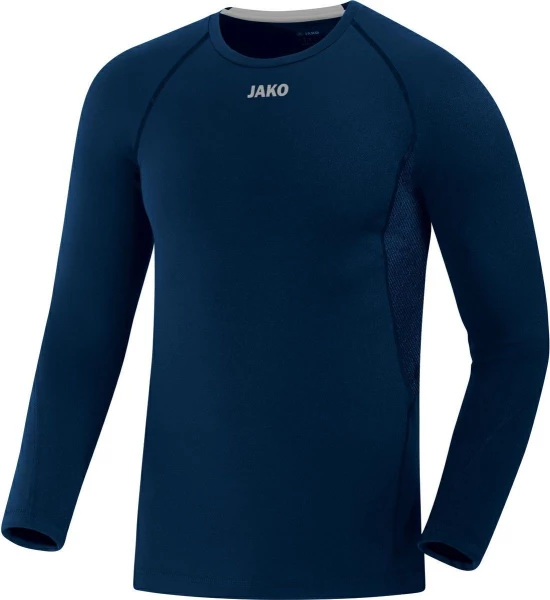 Футболка з довгим рукавом Jako COMPRESSION 2.0 темно-синя 6451-09