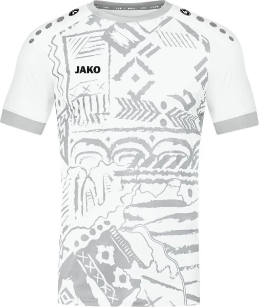 Футболка Jako TROPICANA біло-сіра 4211-010