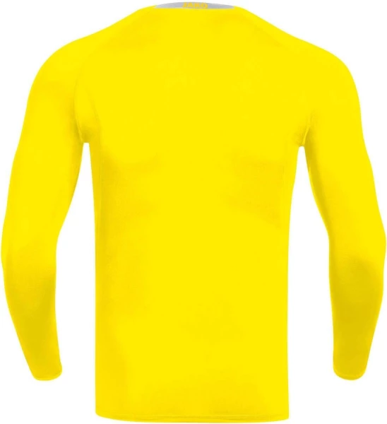 Термобелье футболка с длинным рукавом детская Jako COMPRESSION 2.0 желтая 6451-03