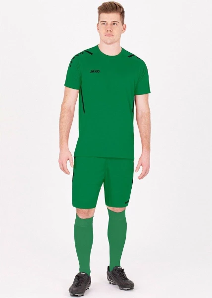 Футболка дитяча Jako CHALLENGE зелено-чорна 4221-201