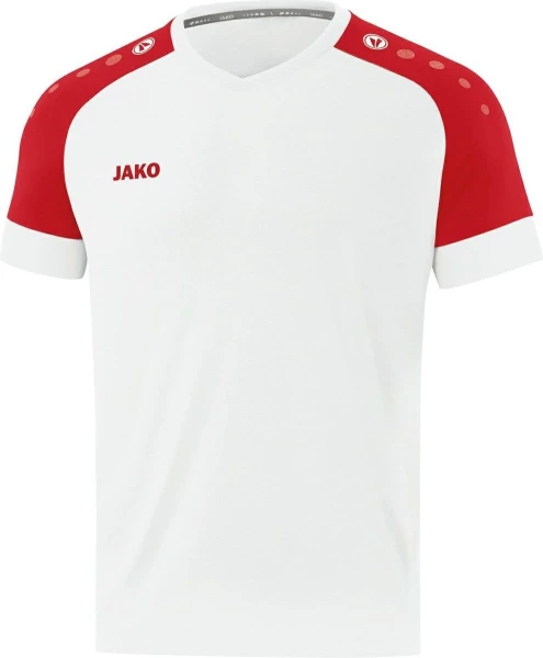 Футболка детская Jako CHAMP 2.0 бело-красная 4220-10