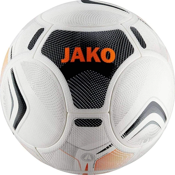Футбольний м'яч Jako TRAININGS BALL GALAXY 2.0 біло-чорно-жовтогарячий 2332-18 Розмір 5