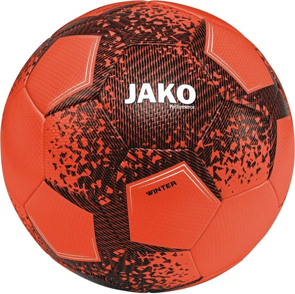 Футбольний м'яч зимовий Jako PERFORMANCE помаранчевий 2303-713 Розмір 4