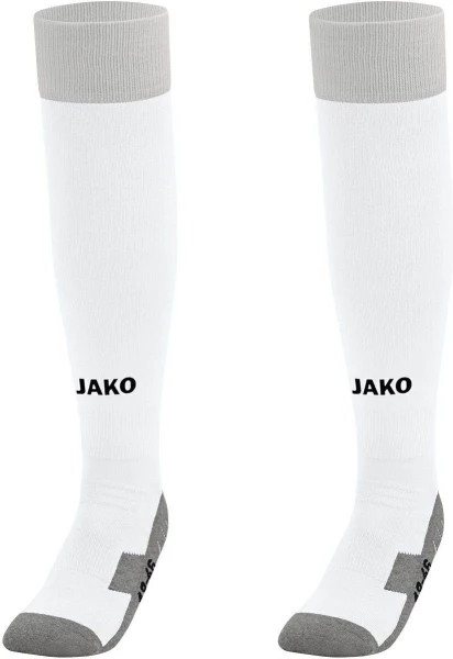 Гетри футбольні Jako LEEDS біло-сірі 3817-00