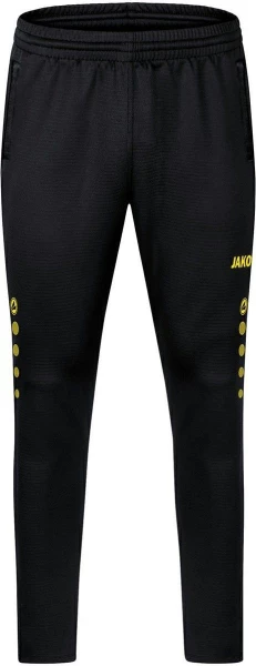 Спортивные штаны тренировочные Jako CHALLENGE черно-желтые 8421-803