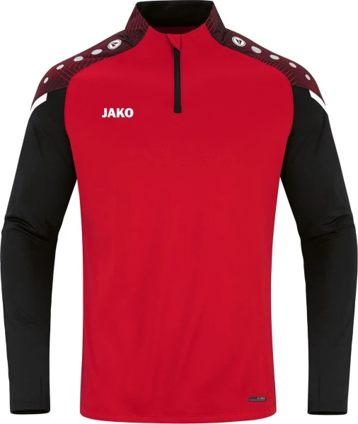 Реглан Jako Zip top PERFORMANCE красно-черный 8622-101