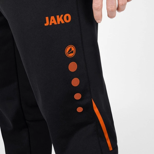Спортивні штани Jako CHALLENGE чорно-неоново-жовтогарячі 9221-807