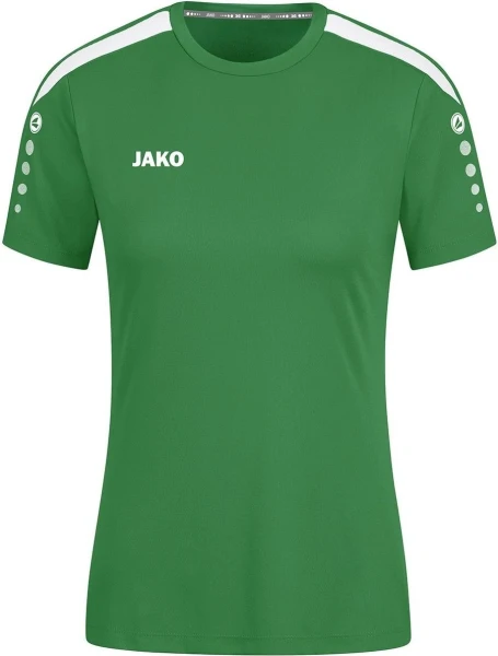 Футболка джерсі жіноча Jako POWER S/S зелена 4223-200