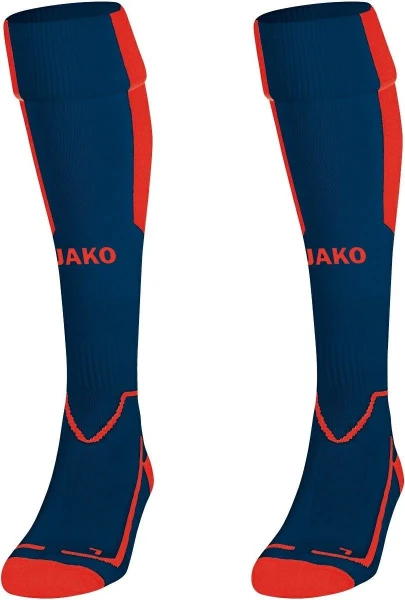 Гетры футбольные Jako LAZIO темно-сине-оранжевые 3866-18