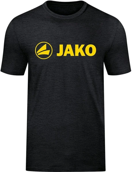 Футболка Jako PROMO жовто-чорний меланж 6160-505