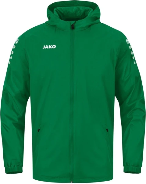 Дождевик (Ветровка) детский Jako TEAM 2.0 зеленый 7402-200