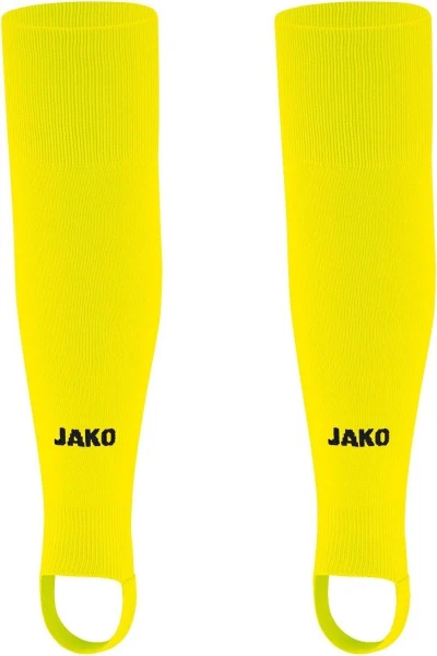 Гетри футбольні без шкарпетки Jako GLASGOW 2.0 неоново-жовті 3414-31
