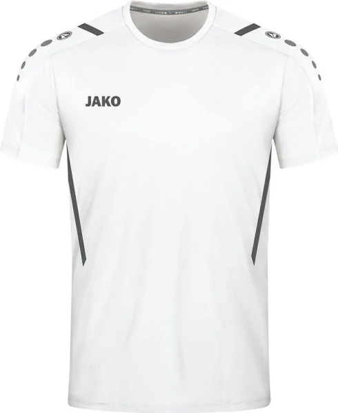 Футболка дитяча Jako CHALLENGE біло-сіра 4221-002