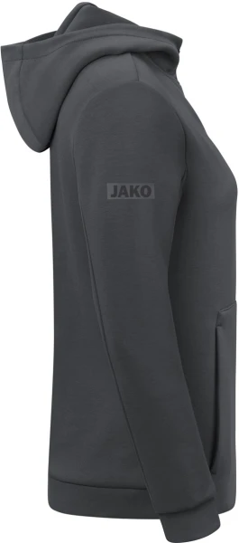 Толстовка жіноча Jako PRO темно-сіра 6745-855