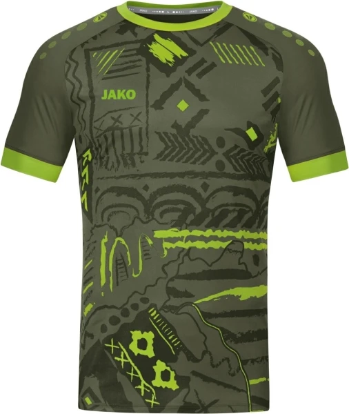 Футболка Jako TROPICANA хакі 4211-231