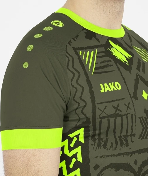 Футболка Jako TROPICANA хакі 4211-231