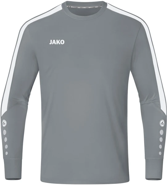 Воротарська кофта джерсі Jako POWER сіро-біла 8923-840