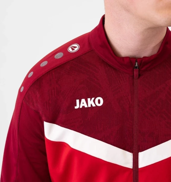 Олімпійка (мастерка) Jako ICONIC червоно-біла 9324-103