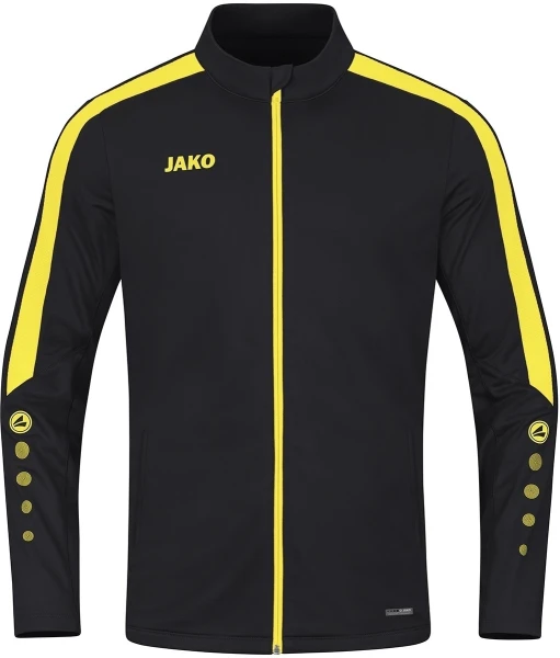 Олімпійка (мастерка) Jako POWER чорно-жовта 9323-803