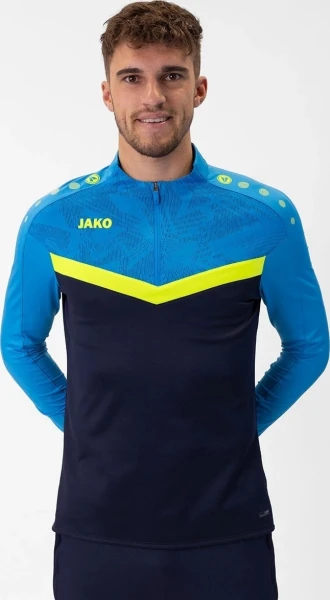 Реглан Jako ZIP TOP ICONIC темно-сине-желто-синий 8624-914