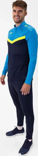 Реглан Jako ZIP TOP ICONIC темно-сине-желто-синий 8624-914