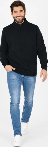 Реглан Jako ZIP TOP ORGANIC черный C8620-800