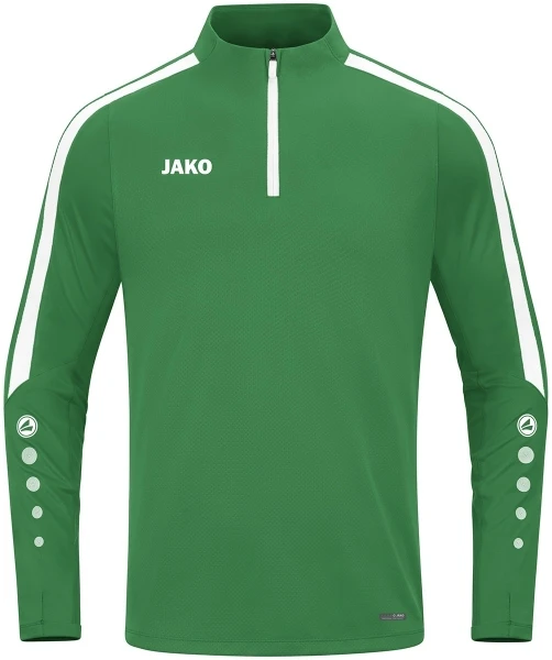 Реглан Jako ZIP TOP POWER зелено-білий 8623-200