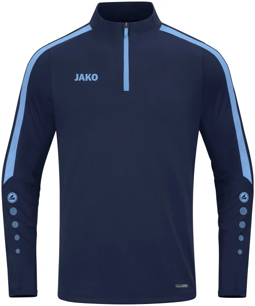 Реглан Jako ZIP TOP POWER темно-синьо-блакитний 8623-910
