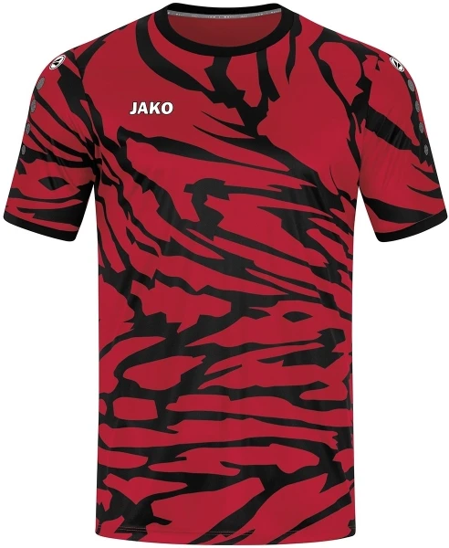 Футболка джерси Jako ANIMAL S/S красно-черная 4242-111