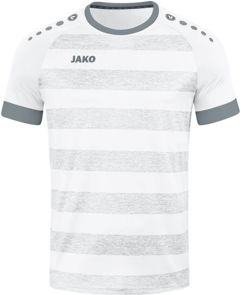 Футболка джерси Jako CELTIC MELANGE S/S бело-серая 4214-003