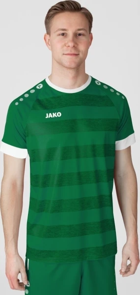 Футболка джерси Jako CELTIC MELANGE S/S зелено-белая 4214-200