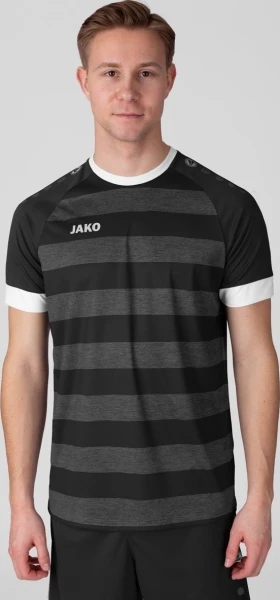 Футболка джерси Jako CELTIC MELANGE S/S черно-белая 4214-800