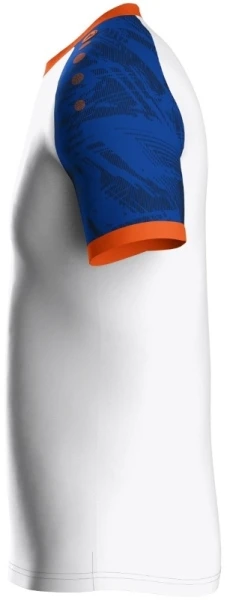 Футболка джерси Jako ICONIC S/S бело-сине-оранжевая 4224-017